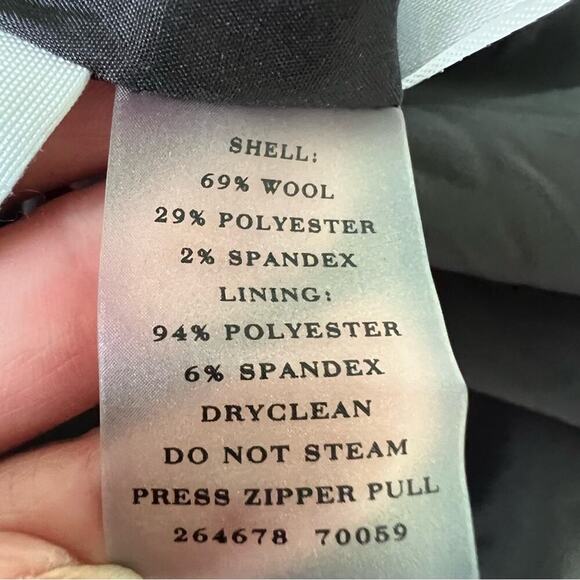 Ann Taylor Black Knit Ribbed Blouse XS - Picture 12 of 13